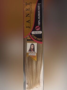 Janet Collection. 100% human hair. New Yaky.